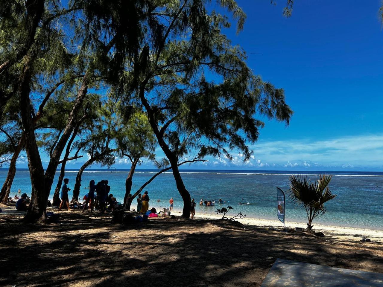 Lagon, Plage & Detente A La Saline Les Bains Exterior foto